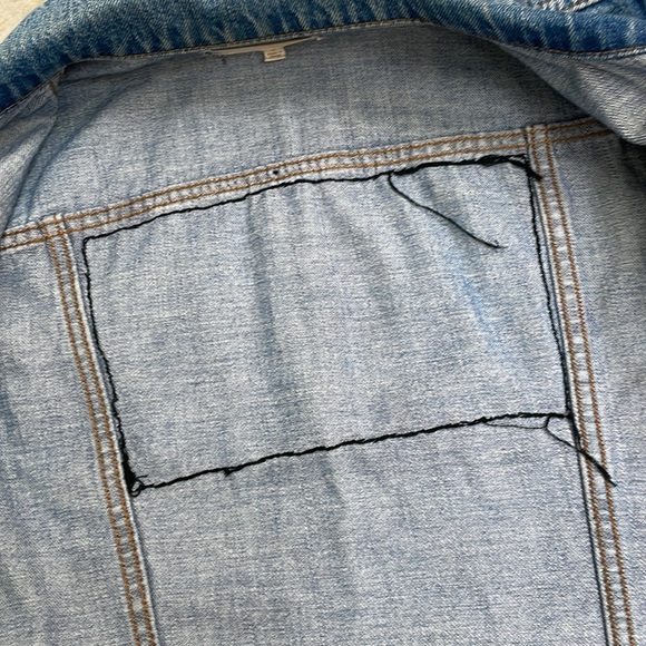Madewell Repurposed “Barbie” Jean Jacket - Picture 11 of 11